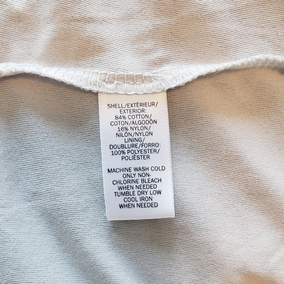 LOFT Light Grey Sleeveless Peplum Top - Picture 8 of 10